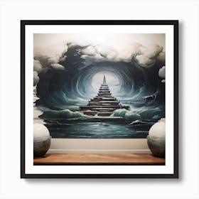 'The Pyramid' Art Print