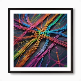 Neural Network 12 Art Print