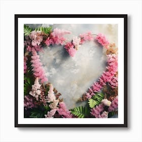 Heart Of Lilac Art Print