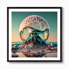 Sphere Of Water Art Print