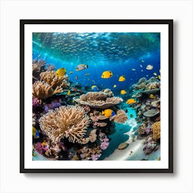 Tropical Reef Art Print