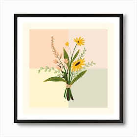 Floral pattern Art Art Print