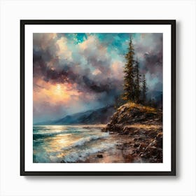 Evening Sky Art Print