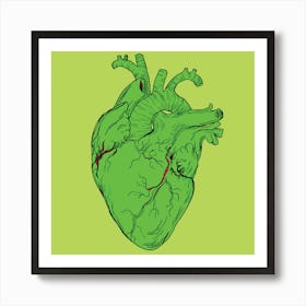 Heart Illustration Art Print