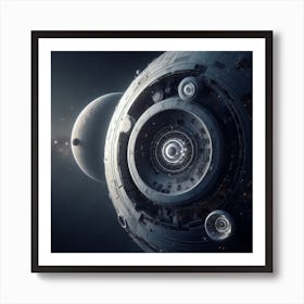 Spaceship 35 Art Print