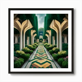 Garden Path Art Print