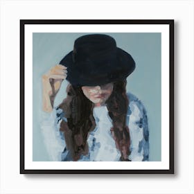 Tip My Hat To You Art Print
