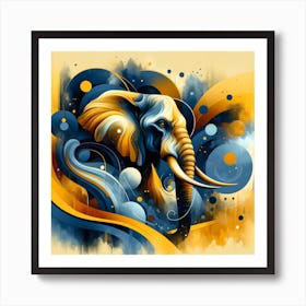 Elephant 01 Art Print