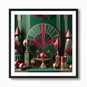 Christmas Decor Art Print