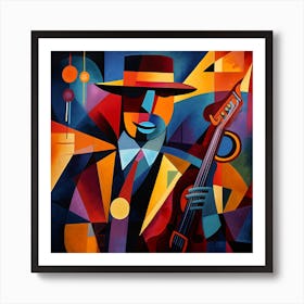 Jazz Musician 25 Art Print