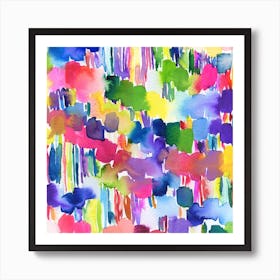 Abstract Colorful Painting Art Print