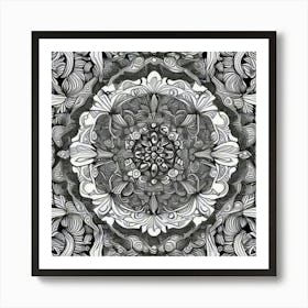 Mandala Art Print