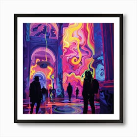 Psychedelic Art 17 Art Print