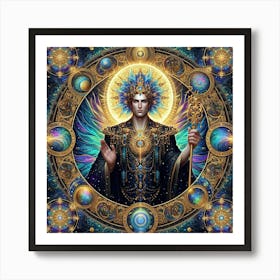 Ascended Master Art Print