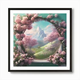 Cherry Blossoms 1 Art Print