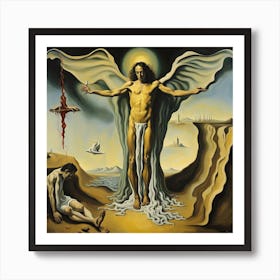 Crucifixion Of Jesus 1 Art Print