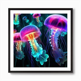 Jellyfish 10 Art Print