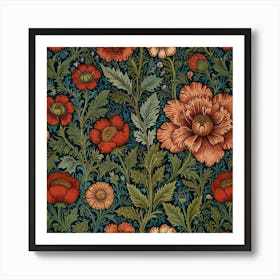 William Morris Wallpaper 1 Art Print