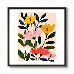 Flowers - Print Art Print