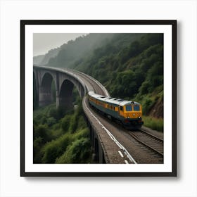 Default Create Unique Design Of Railway 1 Art Print