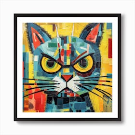 Kitty Cat 1 Art Print