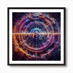 Abstract Psychedelic Image Art Print