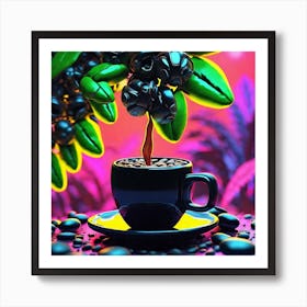 Coffee Art Art Print