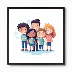 Family Portrait 2 Art Print