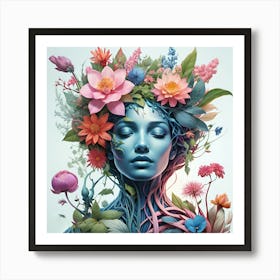 DREAMER WOMAN 409 Art Print