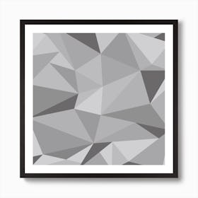 Fifty Shades of Grey - Square Art Print