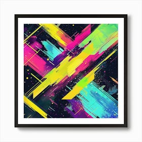 Abstract Painting 365 Art Print