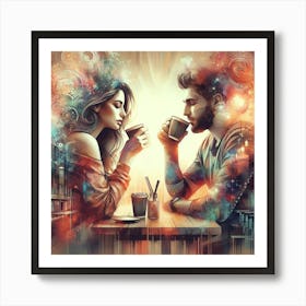 Coffee Lovers Art Print