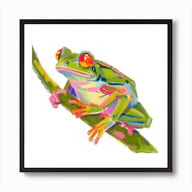 Red Eyed Tree Frog 08 Art Print