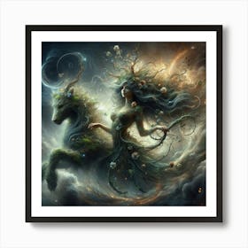 The Forest Guardian Art Print