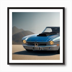 Mercedes Benz Sl Art Print