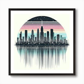 New York City Skyline 18 Art Print