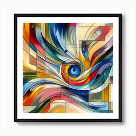 Abstract Painting 3 Art Print