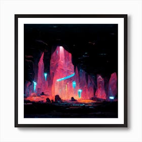 Cyberpunk 4 Art Print