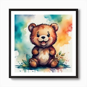 Teddy Bear Art Print