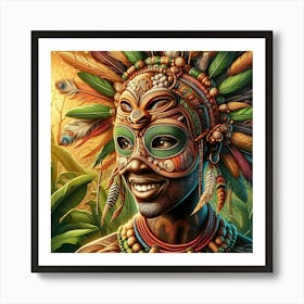 African Woman 3 Art Print