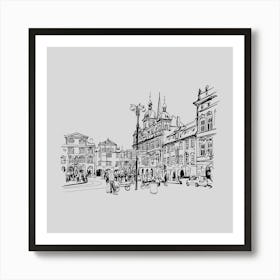 Prague Old Town Art Print