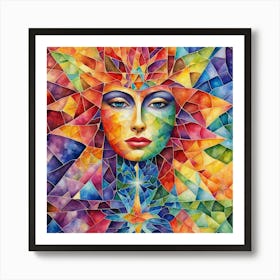 Kaleidoscope 1 Art Print