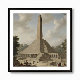 Egyptian Obelisk Art Print