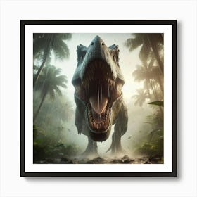 Jurassic Park 4 Art Print