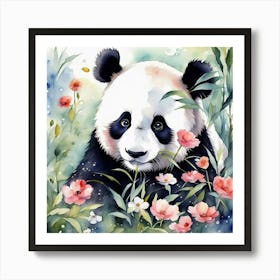 Panda Art Print