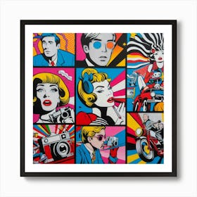 Pop Art Art Print