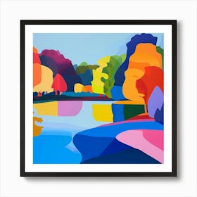 Abstract Park Collection Hyde Park London 3 Art Print