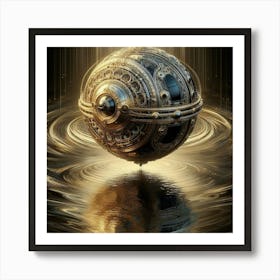 Sphere Of Light Art Print