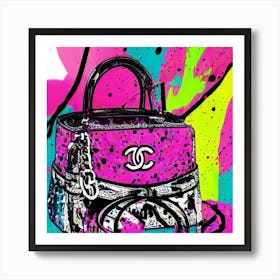 Chanel Purse Art Art Print