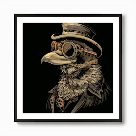 Steampunk Bird 7 Art Print